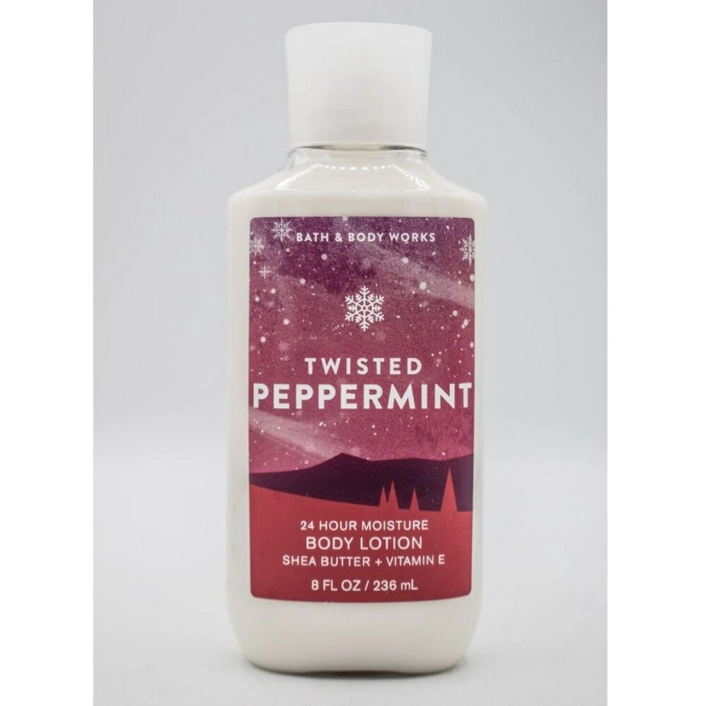 Bath&Body Works 🎄❄️Twisted Peppermint Body Lotion bundle